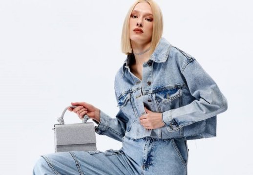 LIGHT BLUE DENIM JACKET