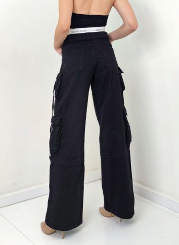 BAGGY DOUBLE POCKET CARGO PANTS