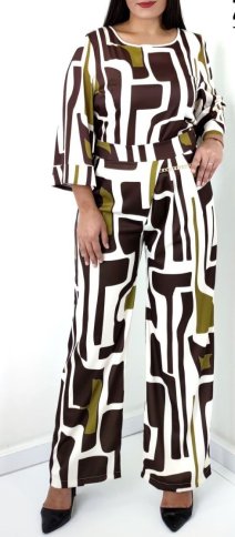 PATTERNED TOP AND PANT
