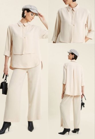 BIB STYLE TOP AND MATCHNG PANTS