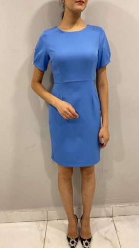 CAP SHORT SLEEVE SHIRT DRESS